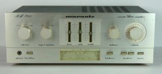 1979/80 Marantz Pm - 300 Integrated Amplifier Great Vintage Vtg