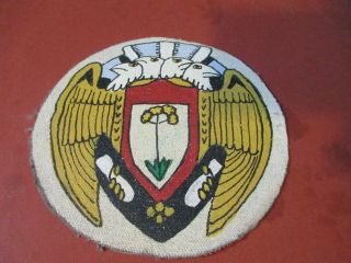 Wwii Usaaf Four Eagle Shield 100 Th Bomb Group 8 Th Aaf Flight Jacket Patch