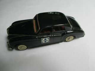 1960 ' S BANDAI ROLLS ROYCE FRICTION CAR SANTA FE RR MADE IN JAPAN 4