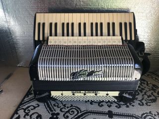 Vintage La Stradellina Sinfony Accordion By Dallape Tone Chamber