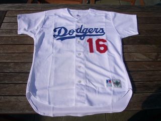 Russell Hideo Nomo Los Angeles La Dodgers Authentic Baseball Jersey 48 Vtg Japan