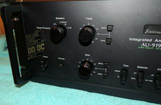 Vintage Sansui AU - 919 Integrated Rack Mount Amplifier L@@K amp 2