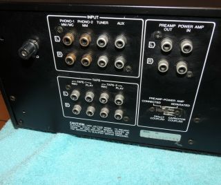 Vintage Sansui AU - 919 Integrated Rack Mount Amplifier L@@K amp 9