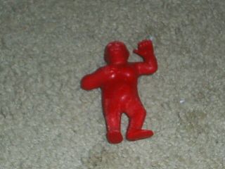 Vintage Red King Kong Figure Mpc 2 & 3/4 "