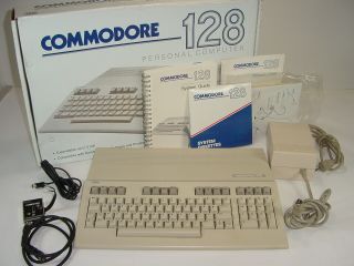 Vintage Commodore 128 Personal Computer W/ Parts & User Guides