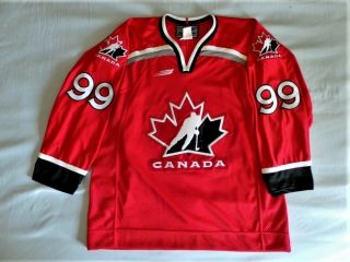 Bauer Nike Canada Canadian Wayne Gretzky Authentic Hockey Jersey 52 Vintage 90s
