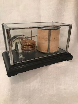 Vintage German Lufft Scientific Instrument Seismometer Drum Stuttgart Laborstory 4