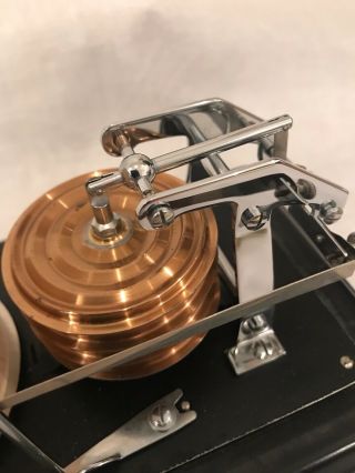 Vintage German Lufft Scientific Instrument Seismometer Drum Stuttgart Laborstory 5