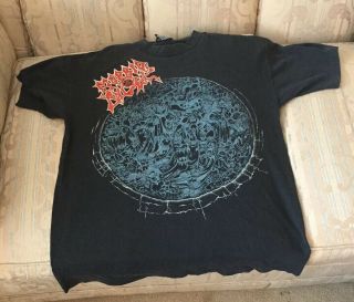 Vintage 1990 Morbid Angel Alters Of Madness Tour T Shirt L Death Metal