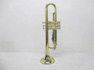 Yamaha YTR2320 Vintage Student Trumpet sn 308426A w/ Yamaha 11C4 - 7C MP & Case 3