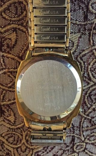 Vintage Fairchild Red LED Watch w/Time,  Day/Date,  Seconds Display - 5