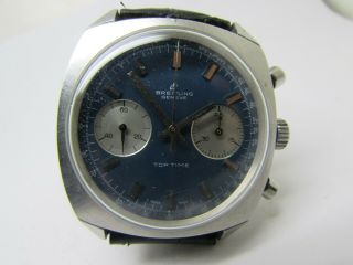 Vintage Breitling Top Time Chronograph Men Watch