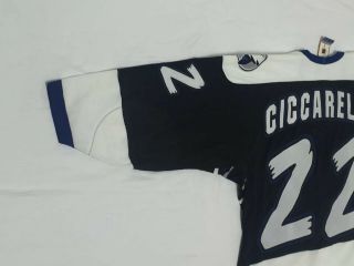 ❤️90’s Vintage Tampa Bay Lightning CIGGARELLI 22 CCM Hockey Jersey Swen S.  48 NWT 8