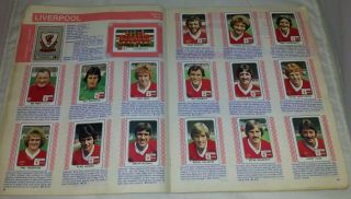 Vintage Panini : Football 79 Sticker Album : 100 Complete. 4