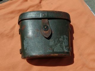 Usmc M17 Binocular Leather Carry Case (m - 17) Binocular Hard Case