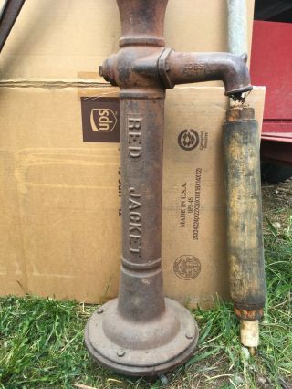 Red Jacket Deep Water Well Pump U21 - U22 with brass cylinder,  vintage 10