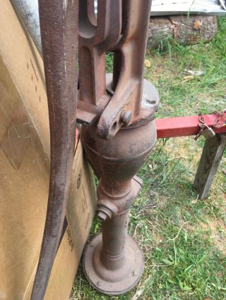 Red Jacket Deep Water Well Pump U21 - U22 with brass cylinder,  vintage 8