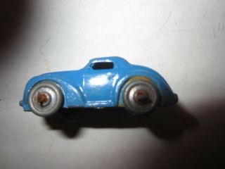 Barclay 1 1/2 Inch Blue Lead Car