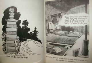 Jeeps & Jests by Bruce Bairnsfather 1st Ed - Cartoon Humor In War 1943 DJ 100 pp 6