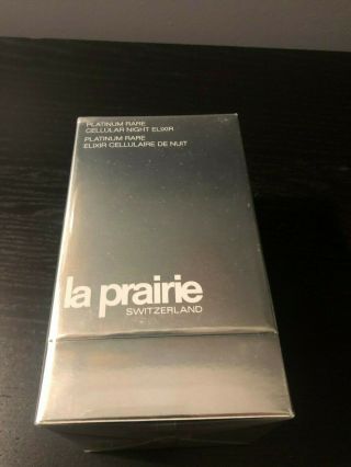 La Prairie Platinum Rare Cellular Night Elixir 0.  68oz