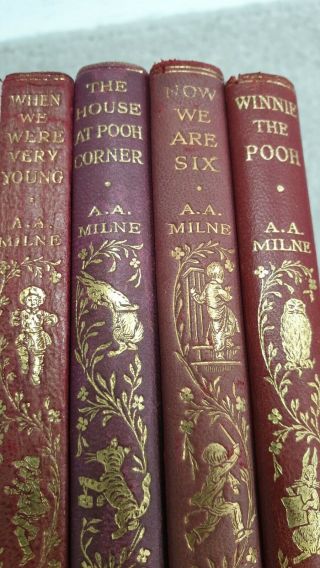 RARE 1926 10th EDITION A A MILNE.  WHEN WE WERE VERY YOUNG 147 2