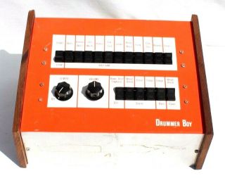 Vtg Paia Drummer Boy 7701 - Mega Rare Analog Drum / Beat Machine 1965 -