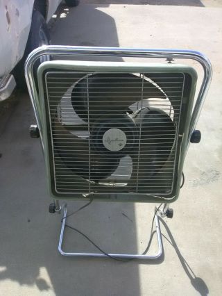 Rare Vintage Ilg - Rollaire Electric Floor Fan Model Ra 204 Better Cost
