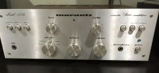 Vintage Marantz 1030 Integrated Amplifier,  Perfect And Sounds Wonderful