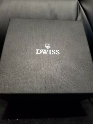 DWISS RC1 - BB SWISS MADE AUTOMATIC WATCH BLACK LIMITED EDITION 4 of 199 RARE 10
