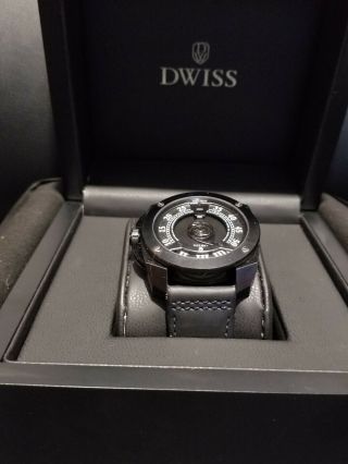 DWISS RC1 - BB SWISS MADE AUTOMATIC WATCH BLACK LIMITED EDITION 4 of 199 RARE 3