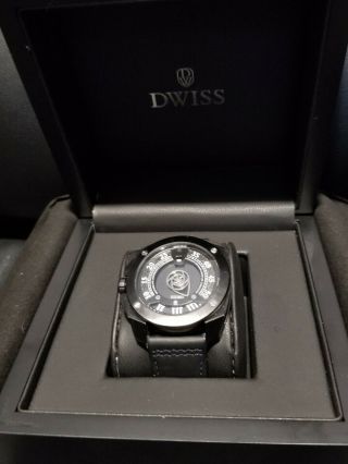 DWISS RC1 - BB SWISS MADE AUTOMATIC WATCH BLACK LIMITED EDITION 4 of 199 RARE 9