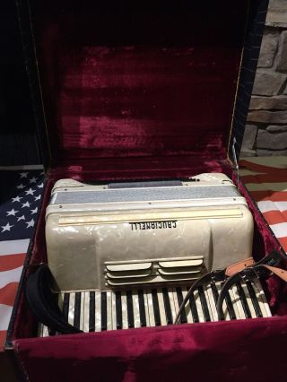 Vintage Accordion Crucianelli Made In Italy Box