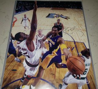 Kobe Bryant Lakers Signed Autographed All Star 16x20 Uda Unframed 20/50 Rare