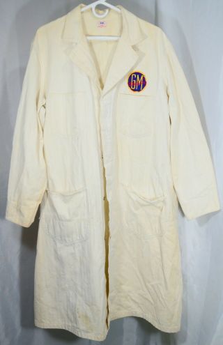 Vintage General Motors Styling Section Lee Sanforized Work Coverall Jacket Unifo