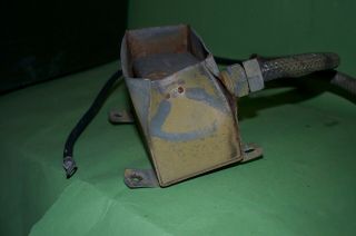 WW2 White Autocar half - track coil box with shielded cables and lid 4