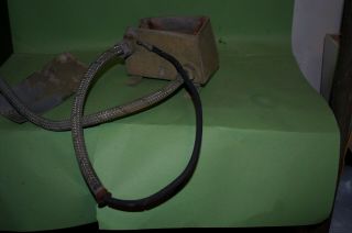 WW2 White Autocar half - track coil box with shielded cables and lid 8