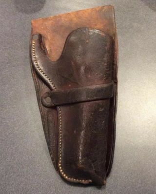 Vintage Colt Saa Maker Marked Shelton Payne El Paso,  Texas Western Holster