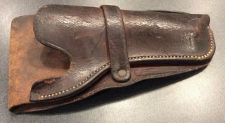 VINTAGE COLT SAA MAKER MARKED SHELTON PAYNE EL PASO,  TEXAS WESTERN HOLSTER 8