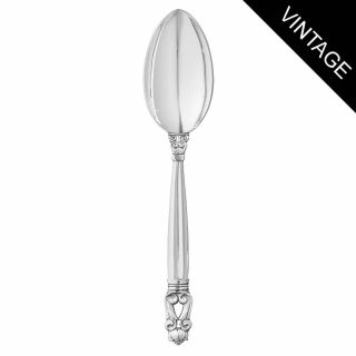 Georg Jensen Silver Dinner Spoon - Acorn/ Konge - Vintage