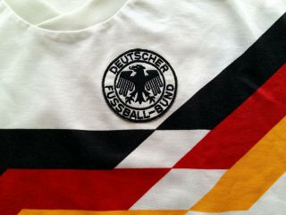 GERMANY WC 1990 Vintage ADIDAS Home Shirt Jersey Trikot 1988 1989 EUTSCHLAND 6