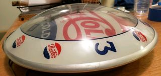 PEPSI Double Bubble Clock - Vintage Advertising from the 1950 ' s 11