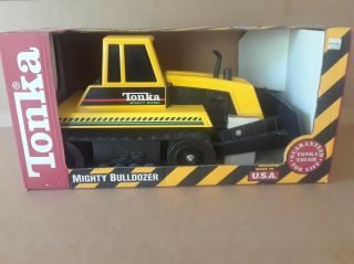 Vintage 1992 Tonka Mighty Diesel Bulldozer No.  93908 /
