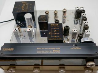 McInotsh MR 71 FM/AM Tuner//Vintage McIntosh Tube Tuner//Made in USA//NO RESERVE 2