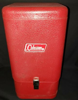 Vtg 1970 Coleman 200A Lantern w/ Metal Carrying Case Sunshine of the Night 4/71 8