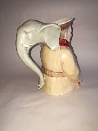 Rare Lenox Porcelain Teddy Roosevelt Toby Pitcher Political Edward Penfield 1909 5