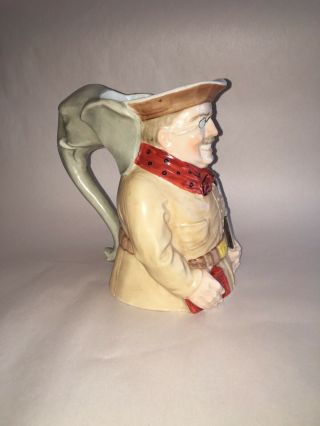 Rare Lenox Porcelain Teddy Roosevelt Toby Pitcher Political Edward Penfield 1909 6