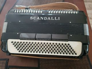 Vintage Scandalli Accordion Imperio Ixl 17 