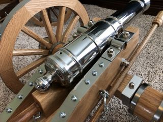 Black Powder Signal Cannon.  Stainless Steel 3