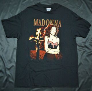 Madonna Like A Prayer Promo Starbusrst T - Shirt 1989 Hanes Vintage Tee