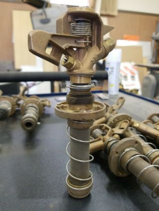 Vintage Rebuilt Buckner Brass Impact Sprinkler Bundle Full &part Circle All 18